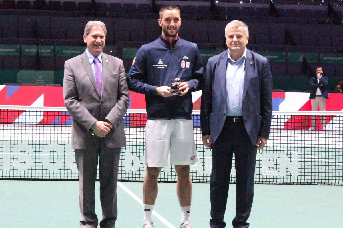 Troicki dobio Dejvis kup nagradu od ITF-a